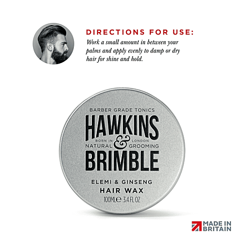 Hawkins & Brimble Hawkins & Brimble Molding Hair Wax 100ml, 100 ml  