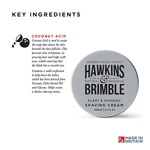 Hawkins & Brimble Hawkins & Brimble Shaving Cream 100ml, 100ml  