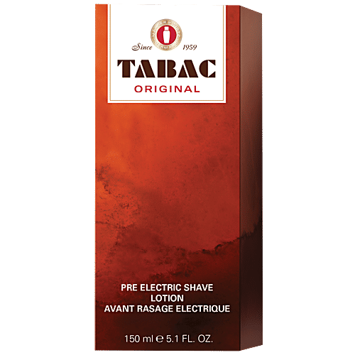 Tabac Tabac Original Pre Electric Shave Lotion 150ml, 150ml  