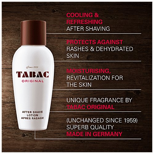 Tabac Tabac Original After Shave Lotion (Splash) 200ml, 200ml  