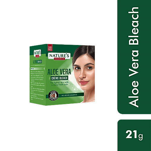 Buy Natures Essence Aloe Vera Creme Bleach For Lighter Skin, Dewy