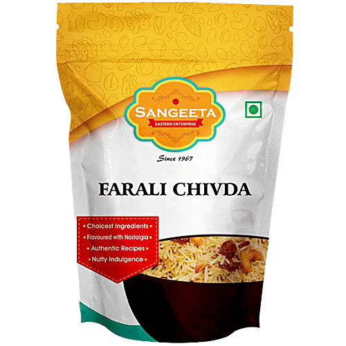 Sangeeta  Farali Chiwda - Authentic Recipes, Nutty Indulgence, Yummy Taste, 250 g Box 
