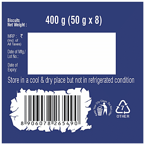 Cremica Krack Bite Biscuits - Sweet & Salty Crunch, Teatime Snack, 400 g