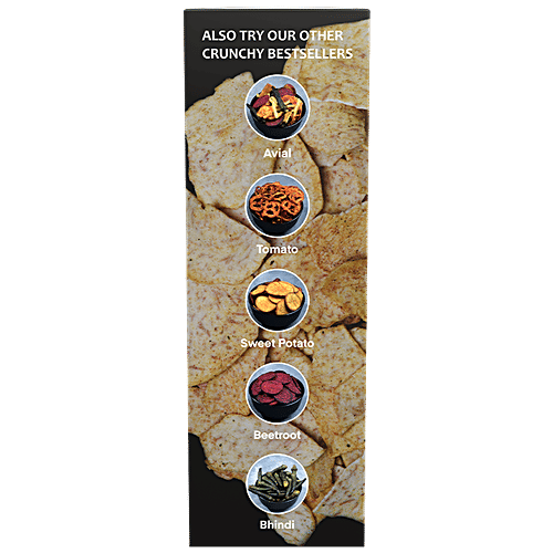 Foodio.fit Taro Vaccum Fried Chips - Rich Source Of Vitamins, 50 g Box 