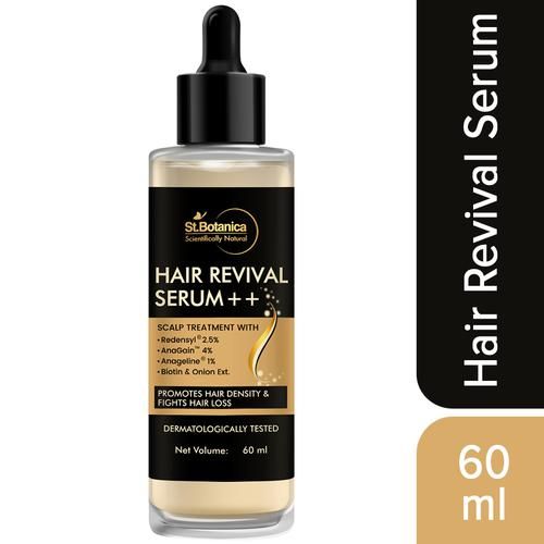 Buy StBotanica Natural Hair Revival Serum ++ - With Redensyl 2.5% ...