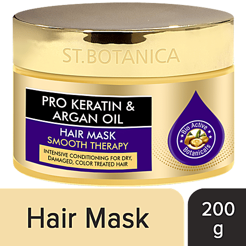 Buy StBotanica Pro Keratin & Argan Oil Hair Mask Smooth Therapy