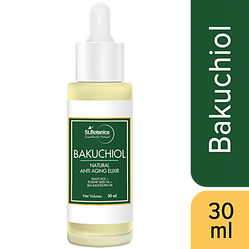 Buy StBotanica Bakuchiol Face Oil With Rosehip Seed Oil, Sea