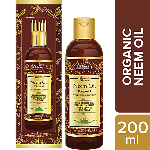Buy Oriental Botanics Organic Neem Oil For Hair & Skin Care, With