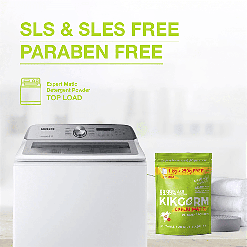 Buy KIKGERM Expert Matic Top Load Detergent Powder SLS, SLES
