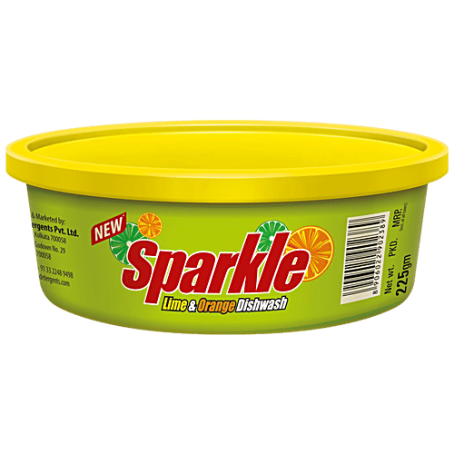 Buy Sparkle Lime & Orange Dishwash tub Online at Best Price of Rs 20
