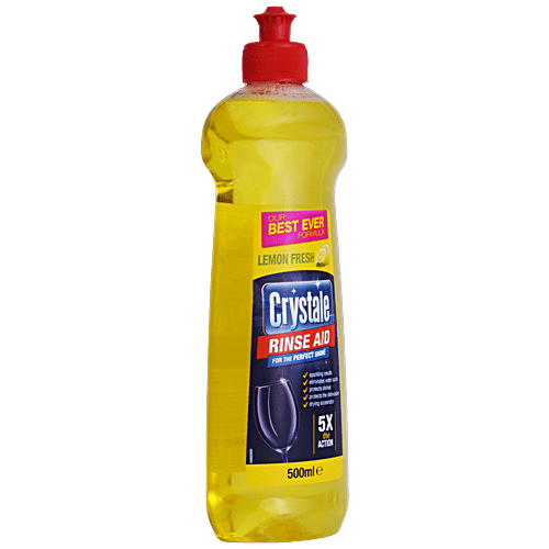 Buy Crystale Crystale Rinse Aid Lemon Safe On Skin & Utensils Online