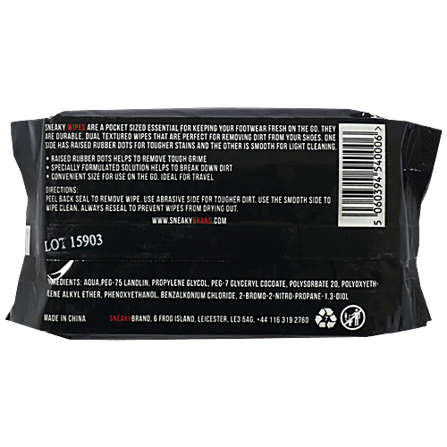 Buy Sneaky Cleaning Wipes For Fabric & Leather Online at Best Price