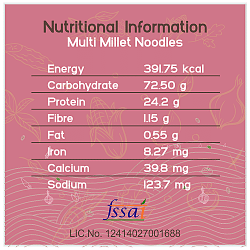 Buy Some More Hakka Multi Millet Noodles No Maida, Diabetic Friendly