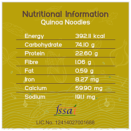 Buy Some More Hakka Quinoa Noodles No Maida, Diabetic Friendly