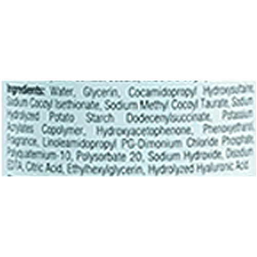 Neutrogena Hydro Boost Water Gel Cleanser - Hyaluronic Acid, Removes Makeup, Hydrates Skin, 145 ml Bottle