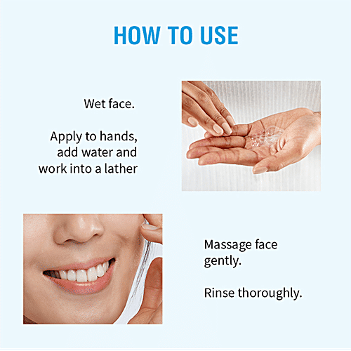 Neutrogena Hydro Boost Water Gel Cleanser - Hyaluronic Acid, Removes Makeup, Hydrates Skin, 145 ml Bottle