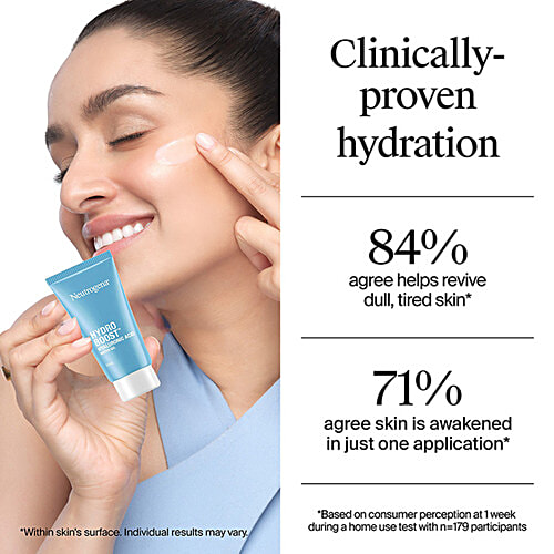 Neutrogena Hydro Boost Water Gel - With Hyaluronic Acid & Glycerin, For Smooth, Plump Skin, 15 g  