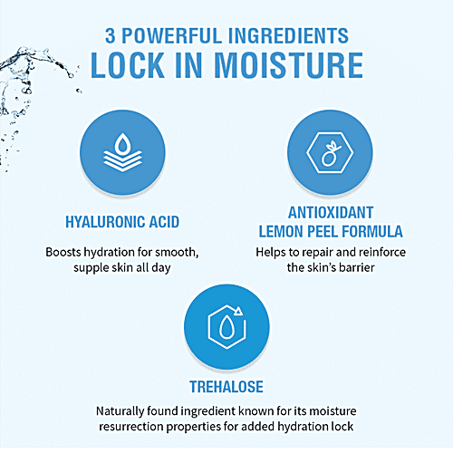 Neutrogena Hydro Boost 3D Sleeping Mask - Oil-Free, Locks In Moisture, Hydrates Skin Overnight, 50 g