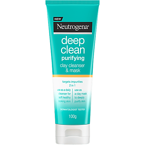 Buy Neutrogena Deep Clean Purifying Clay Cleanser & Mask OilFree
