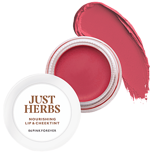Just Herbs Nourishing Lip & Cheek Tint, 4 g 06 Pink Forever 