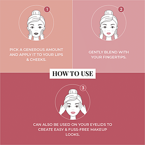 Buy Just Herbs Nourishing Lip & Cheek Tint Online at Best Price of Rs 486.50 bigbasket