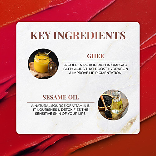 Just Herbs Herb Enriched Ayurvedic Lipstick Micro-Mini Kit, 1.93 g (Pack of 16) 