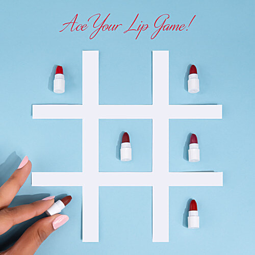 Just Herbs Herb Enriched Ayurvedic Lipstick Micro-Mini Kit, 1.93 g (Pack of 16) 