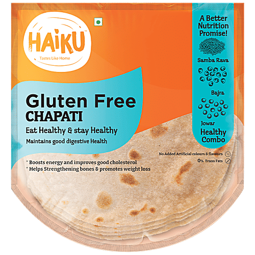 Buy Haiku Gluten Free Chapati 100 Natural & Healthy Online at Best