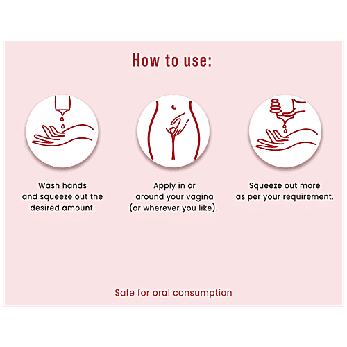 SIRONA Glycerine Free Natural Strawberry Lubricant Gel for Men & Women | Dermatologically Tested, 50 ml  