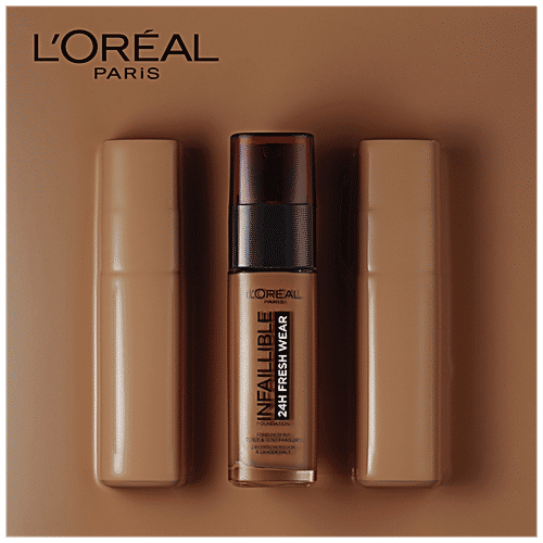 L'Oreal Paris Infallible 32H Fresh Wear Foundation - Cool Undertone, 30 ml 140 Golden Beige 