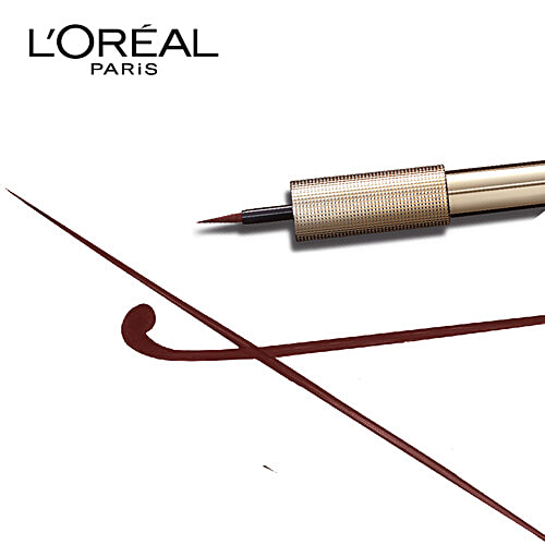 L'Oreal Paris Matte Signature Eye Liner - Supple Tip, For Smooth Finish, Grip Zone, Waterproof, 24 Hours,2.5 ml, 19 g  