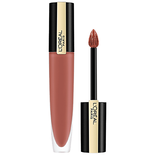 L'Oreal Paris Rouge Signature Matte Liquid Lipstick - Ultra Light Weight, No Stain, 7 g 147 I Believe 