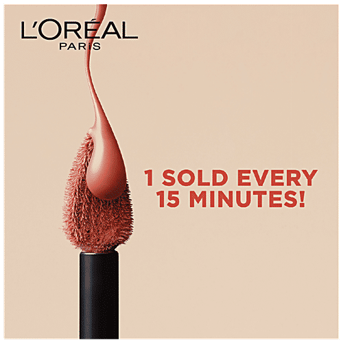 L'Oreal Paris Rouge Signature Matte Liquid Lipstick - Ultra Light Weight, No Stain, 7 g 147 I Believe 