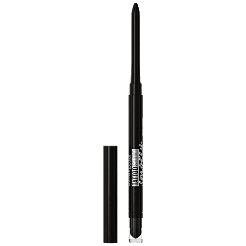 Maybelline New York Tattoo Smokey Kohl Gel Pencil - Smudge Proof, Waterproof Eyeliner, 0.28 g Smokey Black 