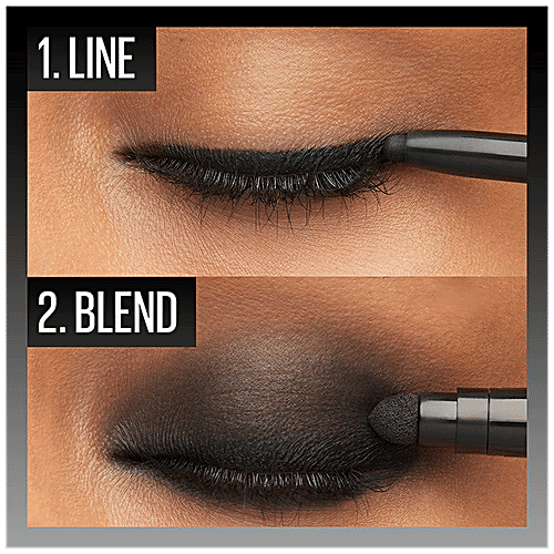 Maybelline New York Tattoo Smokey Kohl Gel Pencil - Smudge Proof, Waterproof Eyeliner, 0.28 g Smokey Black 