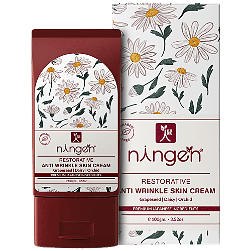 Buy Ningen Restorative AntiWrinkle Skin Cream Grapeseed, Daisy