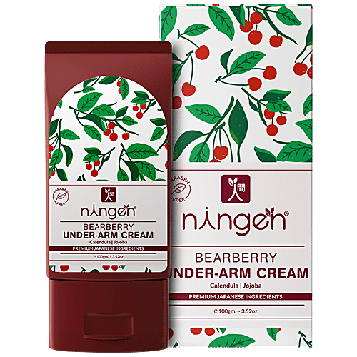 Buy Ningen Bearberry Underarm Cream Calendula & Jojoba, Detoxifies