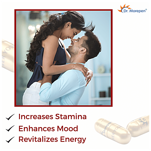 Dr. Morepen Forever Young Shilajit Gold Capsule - For Strength, Stamina & Vitality, 30 pcs