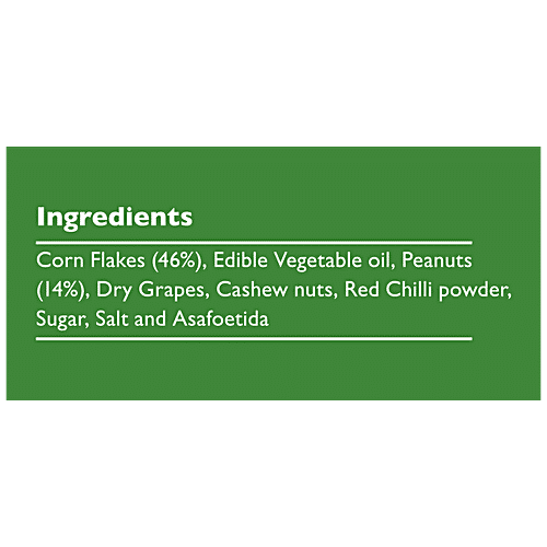 Townbus Cornflakes Mixture - Namkeen, No Transfats Or Cholesterol, Evening Teatime Snack, 135 g Pouch 