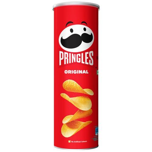 Buy Pringles Original Potato Chips - Classic Salted Flavour, Crunchy ...