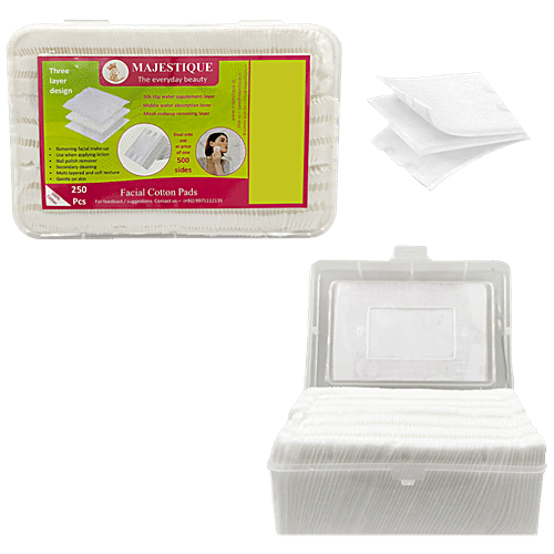 Buy MAJESTIQUE Cotton Pads Soft, Gentle Online at Best Price of Rs