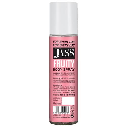 Buy Jass Fruity Body Spray - 0% Gas & Long-Lasting Fragrance Online at ...