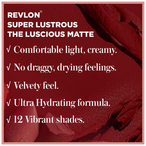 Revlon Revlon Super Lustrous - The Luscious Matte Lipstick - Show Off, 4.2 g Show Off 