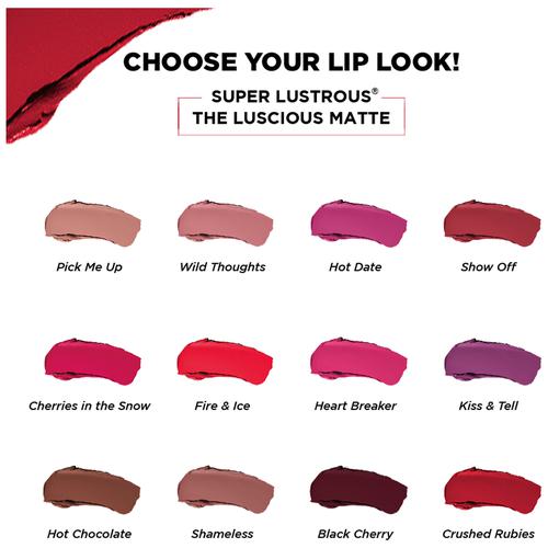 Buy Revlon Revlon Super Lustrous - The Luscious Matte Lipstick ...