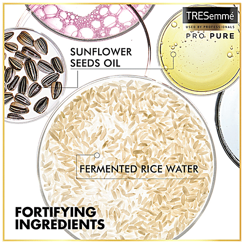 Tresemme Pro Pure Damage Recovery Mask, with Fermented Rice Water, Sulphate Free & Paraben Free, for Damaged Hair, 300 ml
