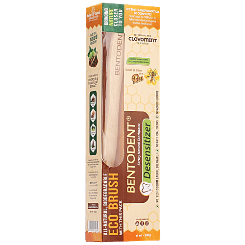 Buy Bentodent Desensitizer Earthy Natural Toothpaste With Bamboo