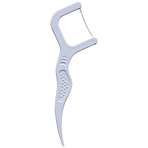 Bentodent Clean X3 Dental Floss Picks - Biodegradable, Prevents Cavities, Removes Plaque, 30 pcs