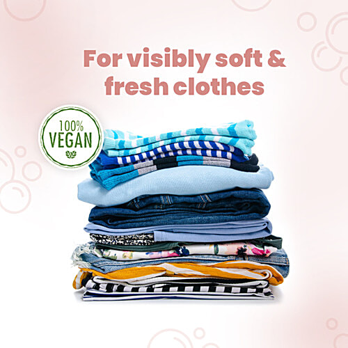 Koparo Clean Fabric Conditioner - Fresh Cotton, Lily & Vanilla, Fresh Fragrance, Softens Clothes, 500 ml  Extends life of clothes
 No added formaldehyde & VOCs
 Safe fragrances