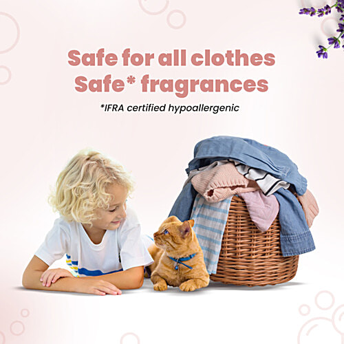 Koparo Clean Fabric Conditioner - Fresh Cotton, Lily & Vanilla, Fresh Fragrance, Softens Clothes, 500 ml  Extends life of clothes
 No added formaldehyde & VOCs
 Safe fragrances