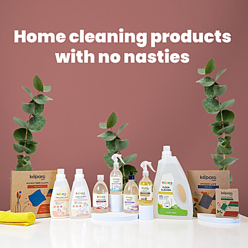 Koparo Clean Fabric Conditioner - Fresh Cotton, Lily & Vanilla, Fresh Fragrance, Softens Clothes, 500 ml  Extends life of clothes
 No added formaldehyde & VOCs
 Safe fragrances